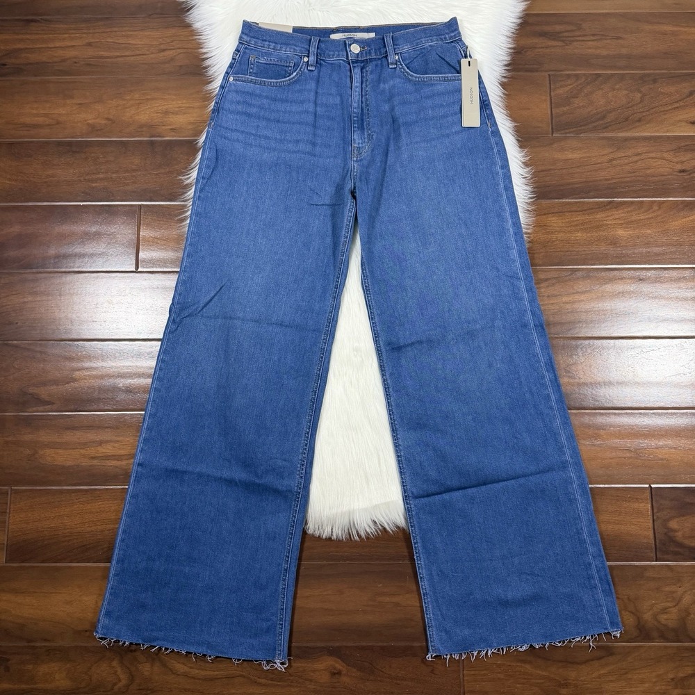 Hudson Women's Size 29 Jodie Loose Fit Wide Leg Denim Jeans in Canyon Springs